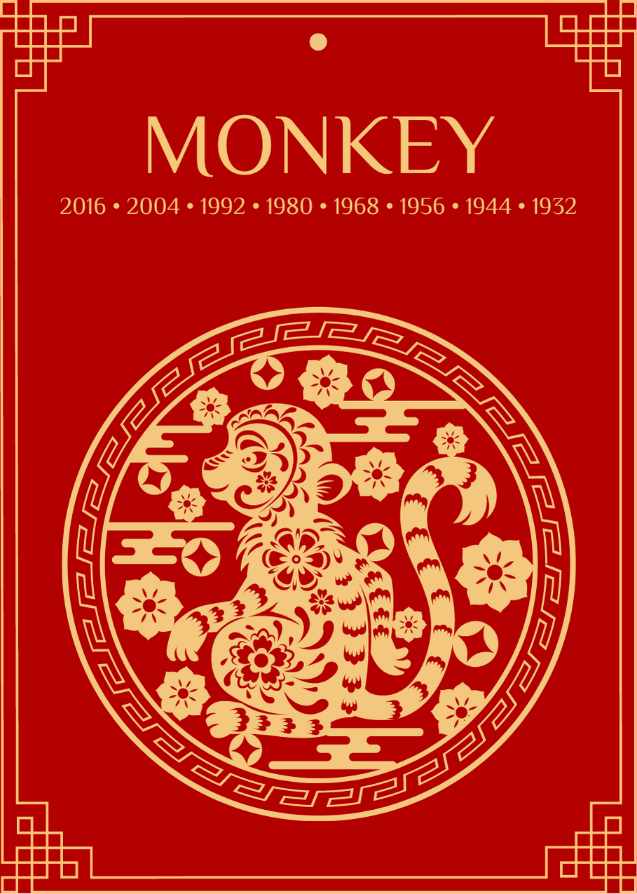 monkey zodiac