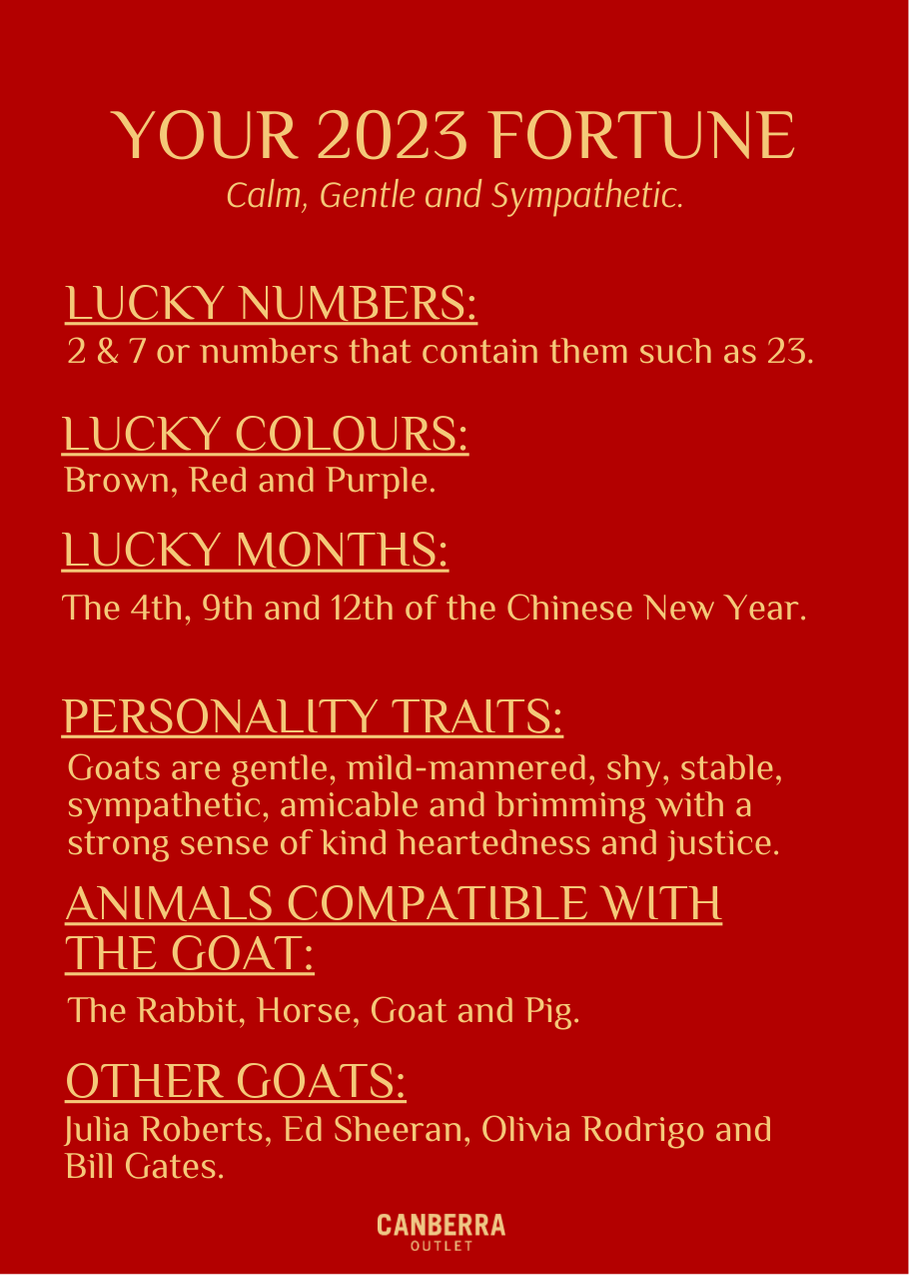 goat fortune
