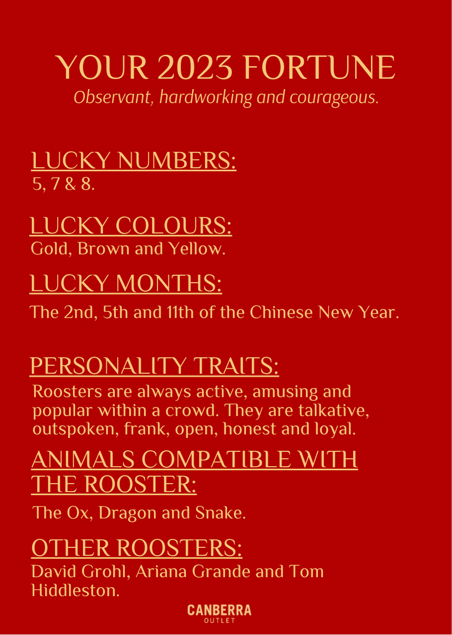 rooster zodiac