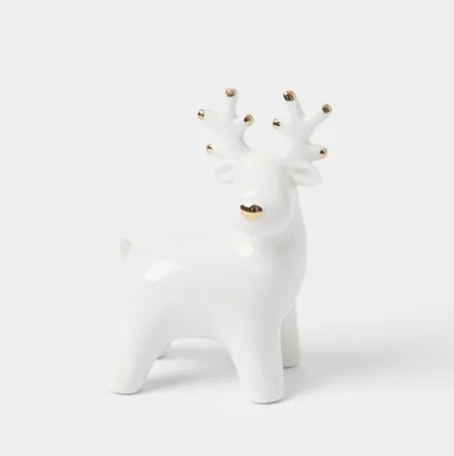 Bed Bath N Table Reindeer with Gold nose