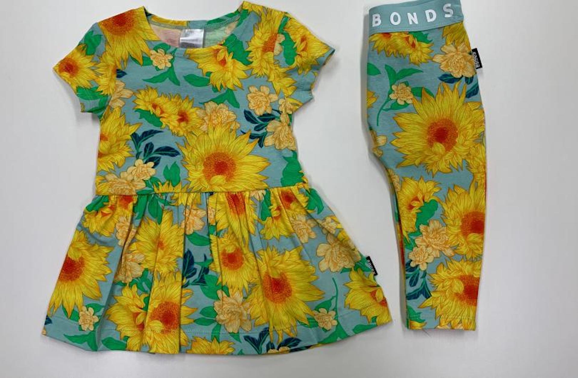 Sunflower Kids Clothing Set